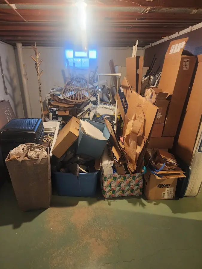 Roll-off dumpster container at job site for Yard Waste Dumpster Rental in Winter Springs